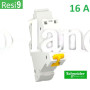 Автоматический выключатель 1Р 16А, C, 6кА, Schneider Electric RESI9 (R9F12116)